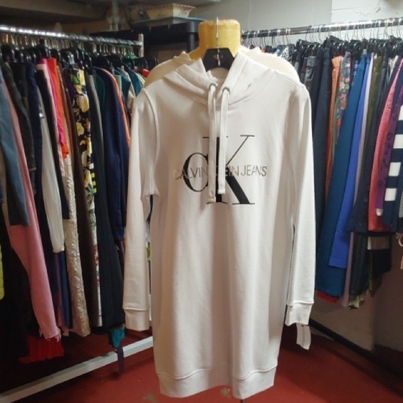 Calvin Klein  Hoodie Dress - Picture 1 of 2